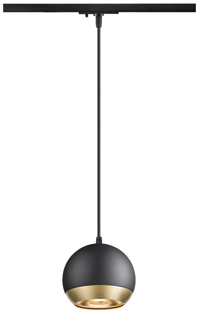 Pendelleuchte SLV LIGHT EYE 150 AD1PH GU10 1×13W DIM Ø150mm schwarz