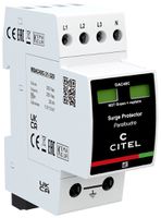 Scaricatore di sovratensione Citel DAC40CS-31-275, type 2, 3 poli