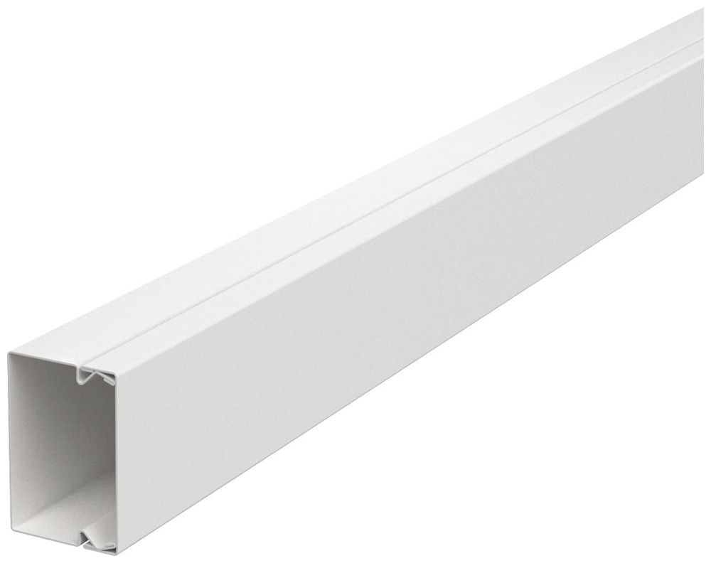 Canal d'installation Bettermann LKM 60×44×2000mm acier blanc pur