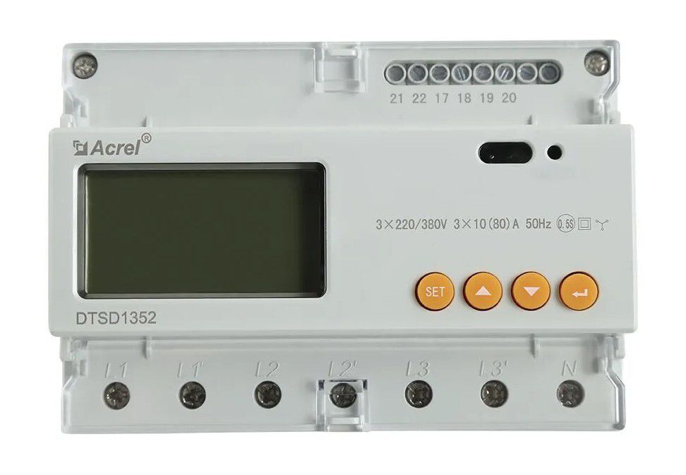 Smart Energy Meter Sungrow DTSD1352-C, 6A, triphasé