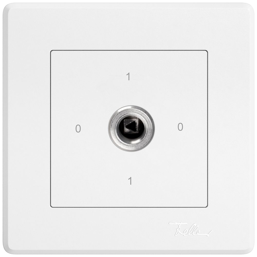 Interruttore a chiave INC EDIZIO.liv 1P quadra./triang.20A 690V 0-1-0-1 circ.bi