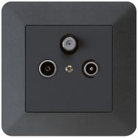 Presa antenna INC kallysto.trend R/TV/SAT nero