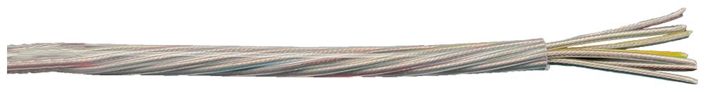 Câble Elektrogros TDLR 7×0.75mm² transparent rouleau à 100m