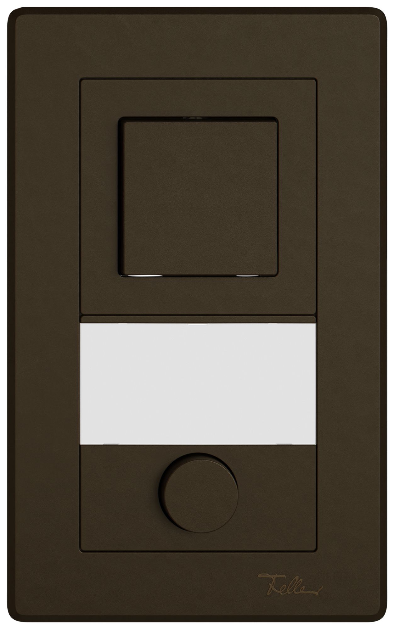 UP-Kombination EDIZIO.liv SNAPFIX® 2×1 156×96mm Schema 3/1L+Schliesser 1L braun