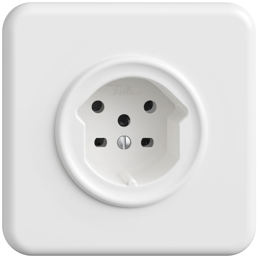 UP-Steckdose STANDARDdue T15 weiss