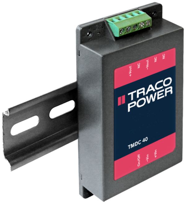 Convertitore DC/DC Traco TMDC 40-2412, 40W 3.33A 12VDC 112×63.8×25.6mm
