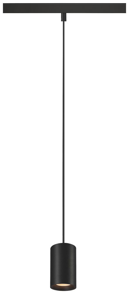 LED-Pendelleuchte SLV NUMINOS XS 48VTRACK DALI 8.7W 640lm 927 Ø50 sz/sz 55°