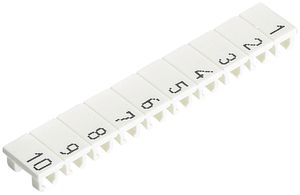 Bezeichnungsstreifen Wieland 9705A/5, 5×8mm, 10×+