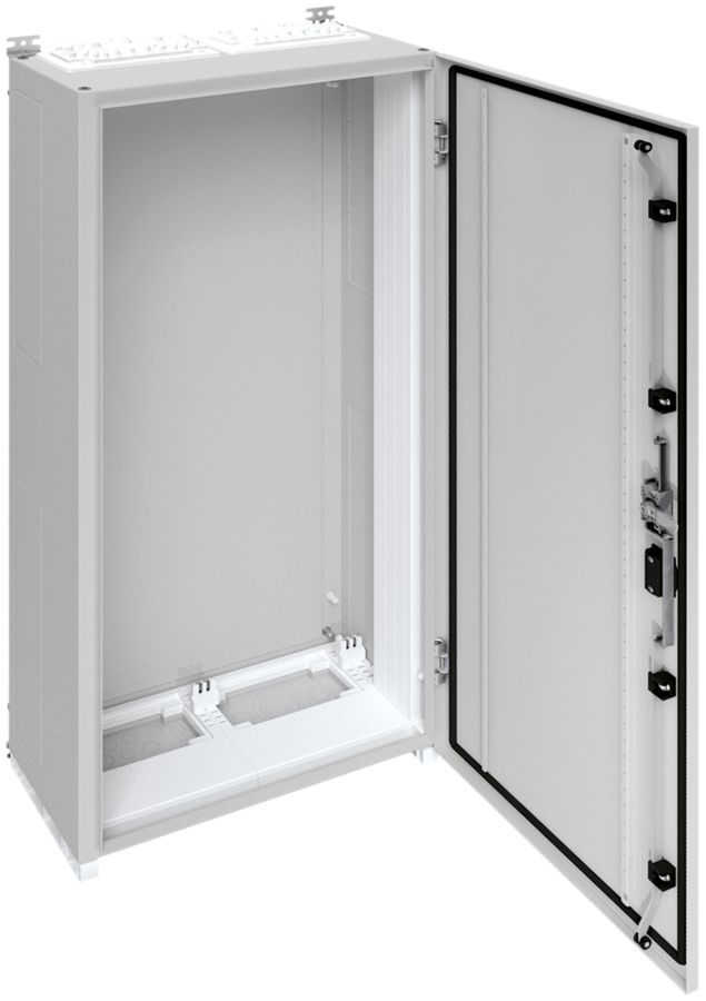 Armadio murale Hager univers con porta piena CP I IP55 1250×550×275mm RAL 7035