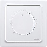 AP-RF-Temperaturregler Eltako FTR55HB, batteriebetrieben, weiss glänzend