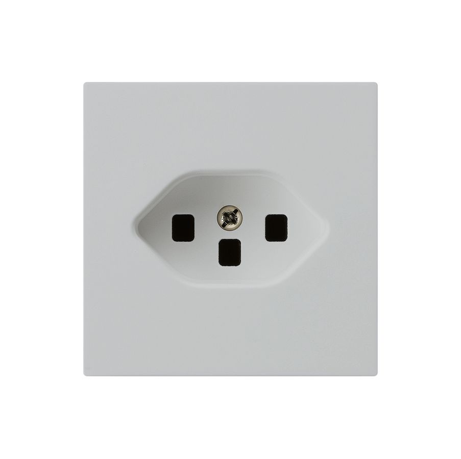 UP-Steckdose kallysto T23 hellgrau mit Steckklemmen