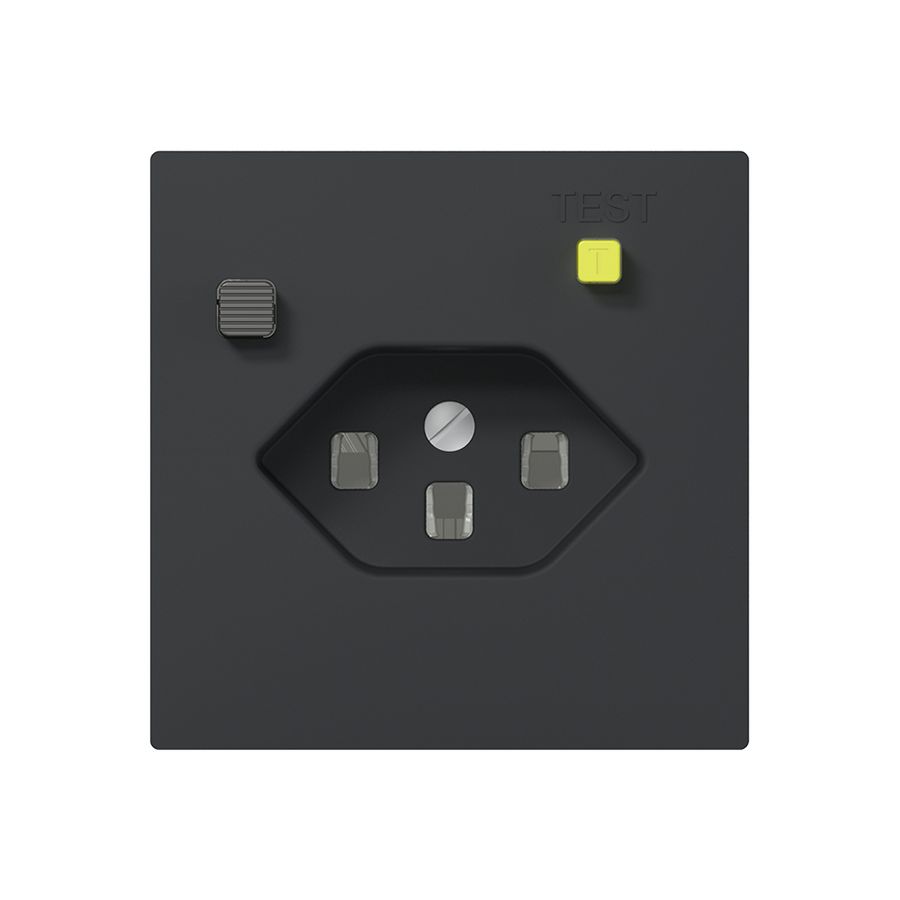 UP-FI-Steckdose SIDUS E T23 30mA anthrazit