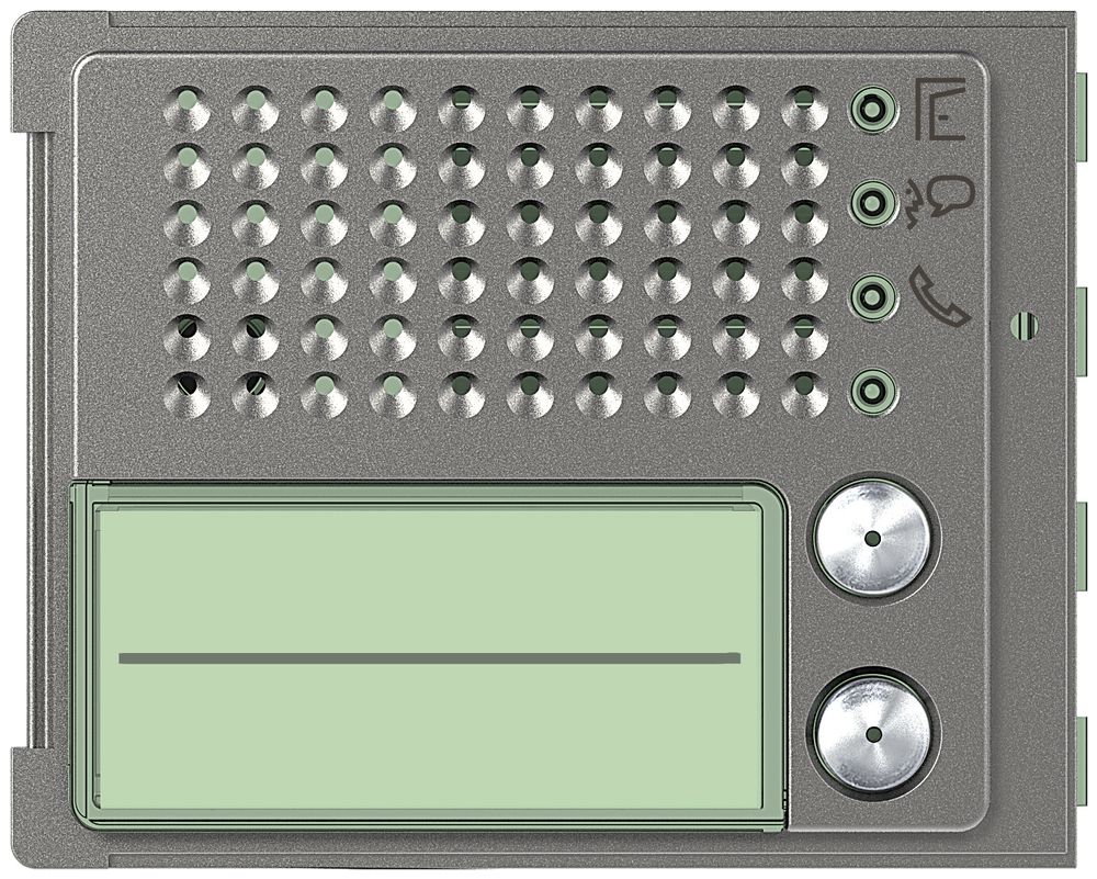 Frontblende für Tür-Lautsprecher-Modul Sfera Robur mit 2 Ruftasten