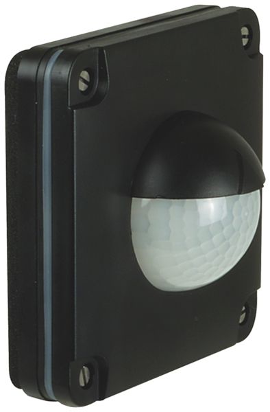 UP-Präsenzmelder KNX/KLR Swiss Garde 300 IP55, schwarz