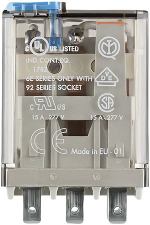 Leistungssteckrelais Finder 62, 3S 16A/48VDC AgCdO