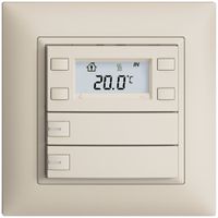 Pulsante RTH INC KNX 2×EDIZIOdue FMI crema, con LED RGB