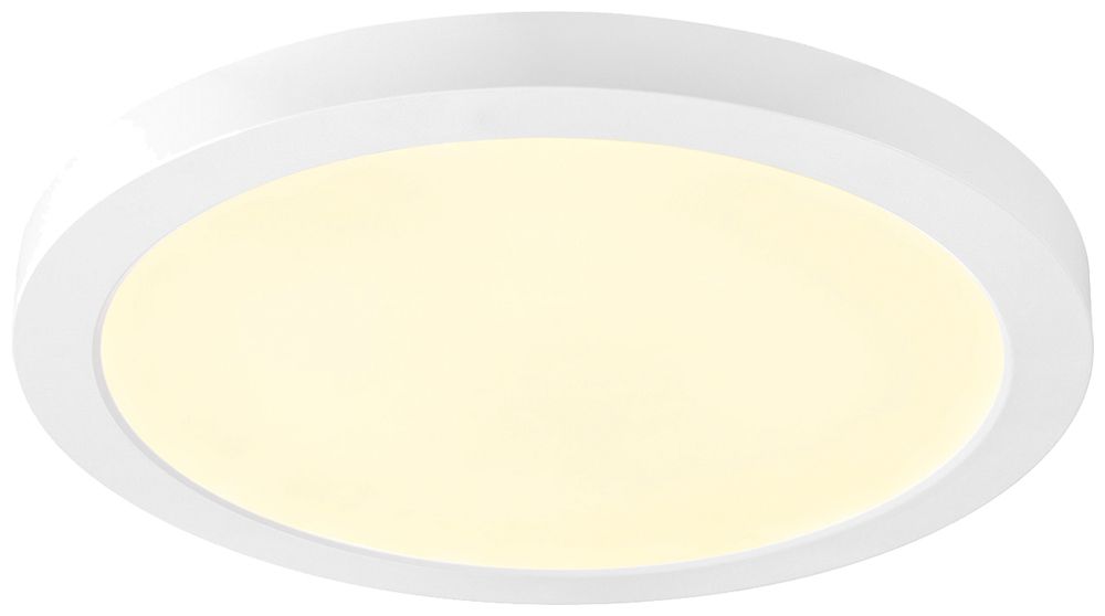 Plafonnier LED INC SLV VARIO 290 11W 1550lm 3000…4000K VWB Ø290×22mm blanc