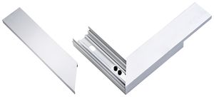 Flachwinkel 90° ELBRO für Kabelkanal 30×20mm Aluminium silber eloxiert