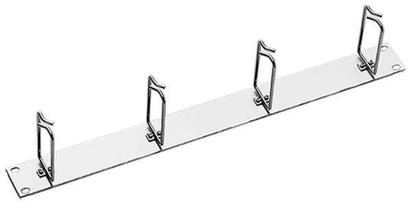 Rangierpanel 19" Minkels 1HE 4 Ringe mit 43×88mm