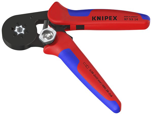 Pince à sertir KNIPEX Preci-Force 180mm 0.08…2×10mm²