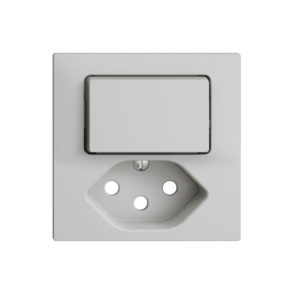 Frontset EDIZIOdue hellgrau 60×60mm T13