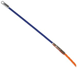 Einziehband Plica TWIST 40 Ø4×2mm Verdrillt Ring Polyamid (PA) 20m orange