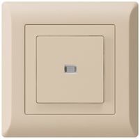 Interruttore pulsante luminoso INC kallysto.line 3/2P beige