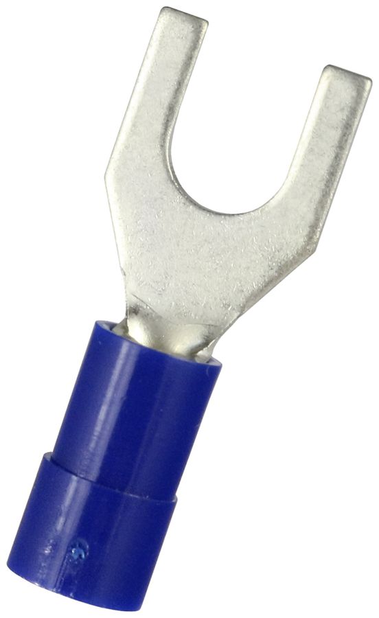 Quetschkabelschuh Ferratec Gabelform M3 PC 1.5…2.5mm² blau