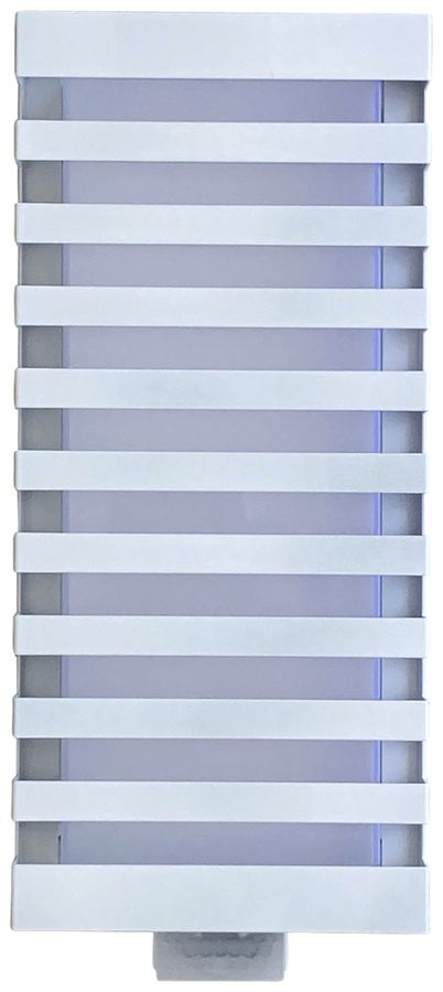 Applique LED Z-Licht PIR LongLED L SEN 5.5W 500lm 3000K IP65 260×120mm blanc