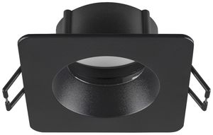 Telaio da incasso SLV NEW TRIA 68 alluminio 82×82×34mm nero