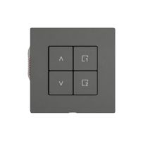 Interruttore tapparelle EDIZIO.liv Wiser SNAPFIX® 1 scena 4 tasti WLAN grs