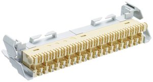 Striscia di sezionamento R&M 10DA 2×0.65mm collegamento verso alto