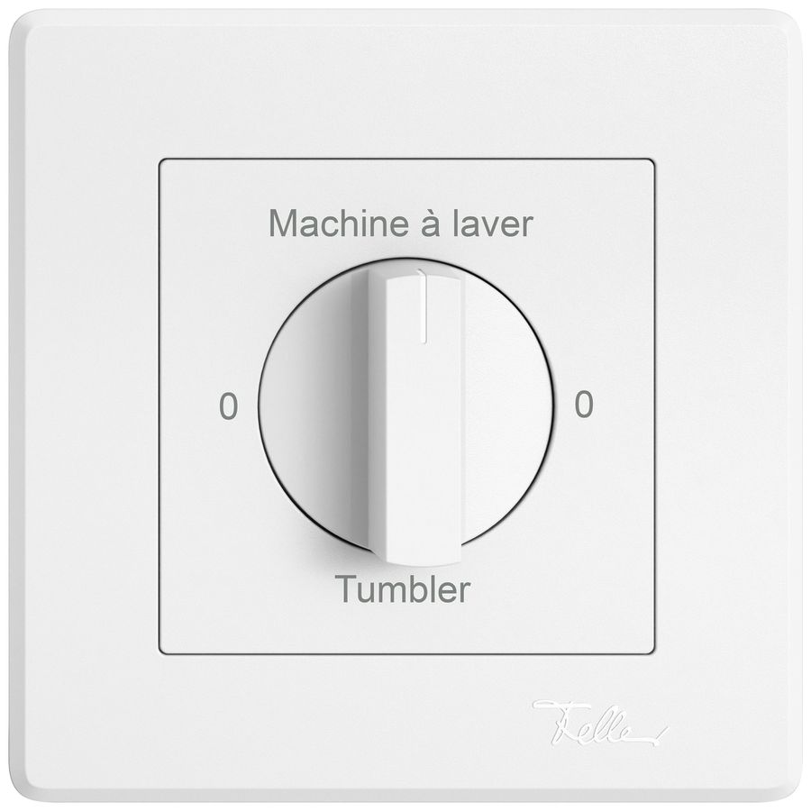 Kit de montage ENC EDIZIO.liv SNAPFIX® p.interr.rot.manet.0-Mach.lav.-0-Sèch.bc