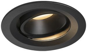 LED-Downlight SLV NUMINOS MOVE M 17.5W 1460lm 2700K 55° DIM Ø135×81mm sz/sz