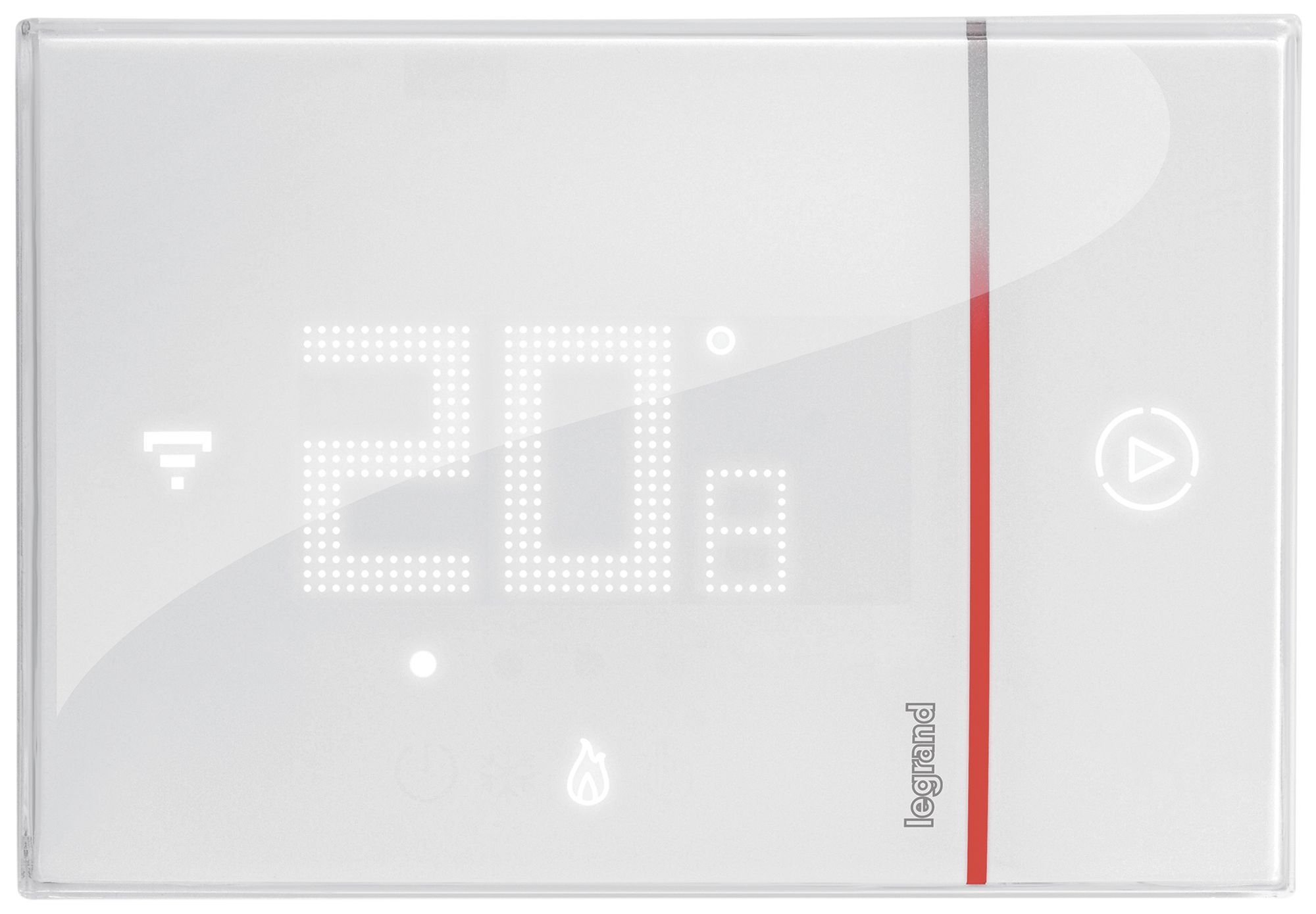 Termostato ambiente AP Legrand Smarther 2 WLAN bianco