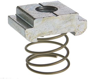 Plot d'ancrage Woertz, acier zingué, M6, avec ressort