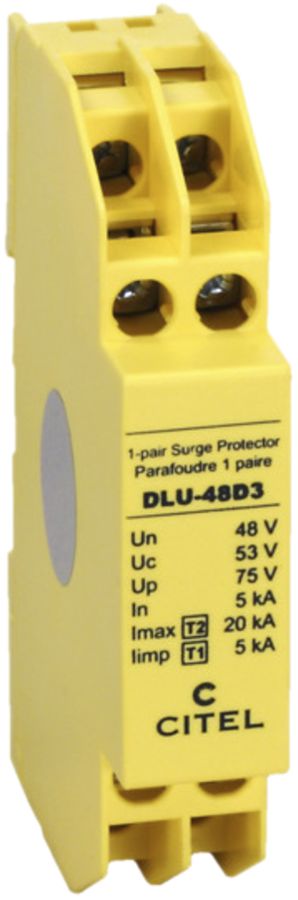 Parasurtenseur Flury DLU, type 3, 48VDC, 2×2 fils