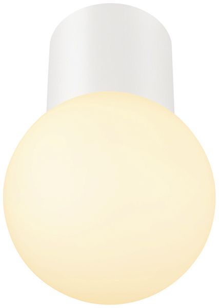 Plafonnier SLV VARYT E14 1×0…6W IP44 Ø120mm blanc