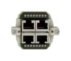 Dose 4×RJ45/s 4P getrennt ITplus FH