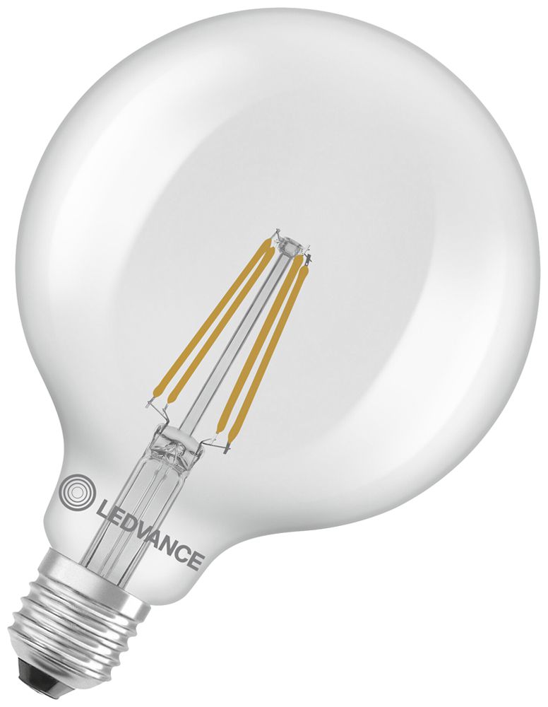 Lampe LED LEDVANCE CLASSIC GLOBE E27 5.9W 806lm 827 R39 clair Ø125×168mm