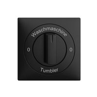 Kit front. 0-Waschmaschine-0-Tumbler EDIZIOdue nero 60×60mm
