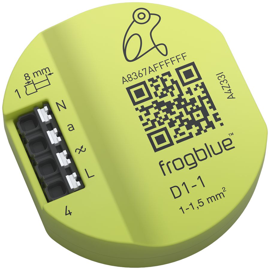 EB-RF-Dimmaktor frogblue frogDim1-1, 1-Kanal 230V 300W, 1 Eingang