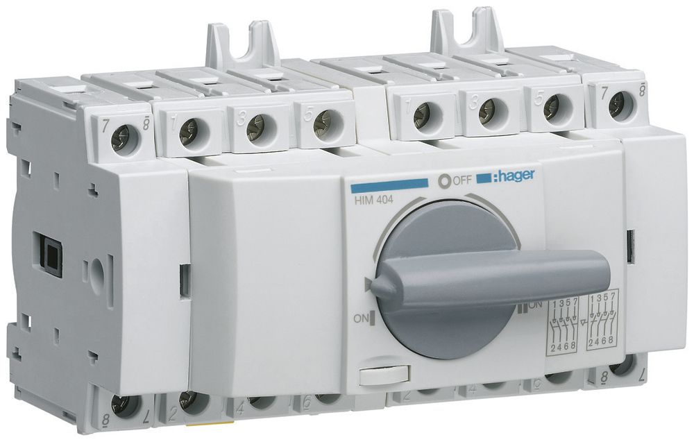 REG-Lastumschalter Hager 4L 40A / 7 TE