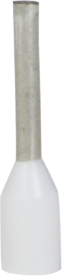 Aderendhülse Typ B isoliert 0.5mm²/8mm weiss