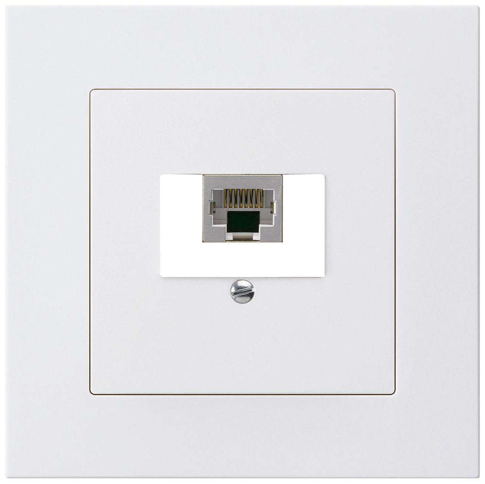 UP-Anschlussdose kallysto.pro 1×RJ45s weiss