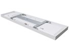 LED-Decken-/Wandleuchte DOTLUX PANELbig-ugr 37W 6110lm IP40 1225×48mm weiss