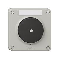 Deckel NEVO, für Sonnerie-Drucktaster beleuchtet, schwarzer Membrane, hgu