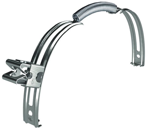 Supporto filo su linea di colmo Flury FL 72, ac inossidabile A2, p.conduttore