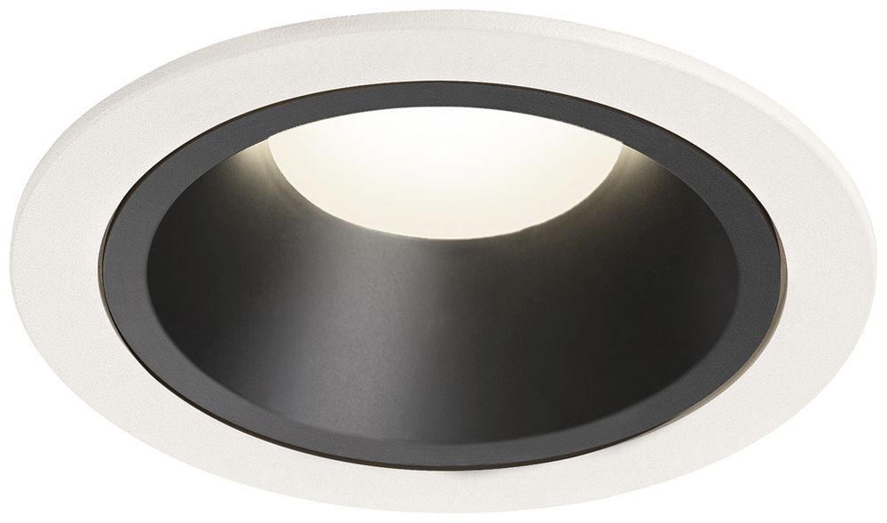 LED-Downlight SLV NUMINOS L 25.4W 2350lm 4000K 55° DIM Ø130×85mm ws/sz