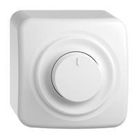 AP-Dimmer STANDARDdue 60…1000W weiss Phasenanschnitt